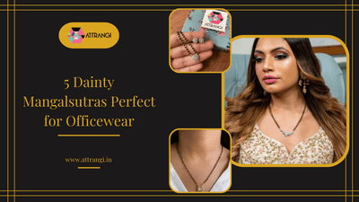 5 Dainty Mangalsutras Perfect for Officewear