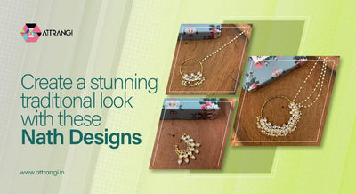 Create a Stunning Traditional Look With These Nath Designs