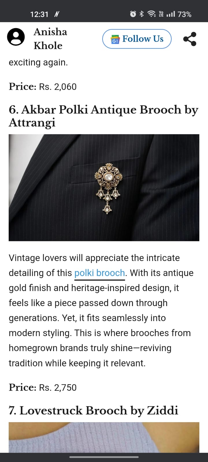 Pin It Like You Mean It: Trending Brooches from Homegrown Brands You Need Now