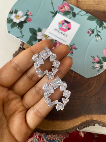 Lover of Big Diamonds Multi Solitaire Stud