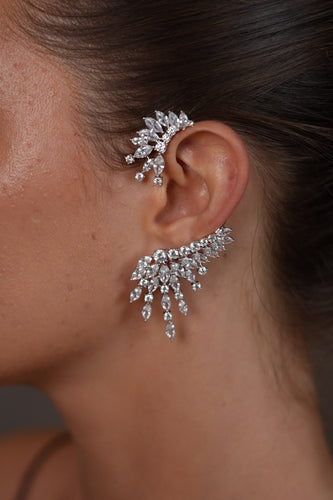 Roma Diamond Designer Big Earcuff | Earring