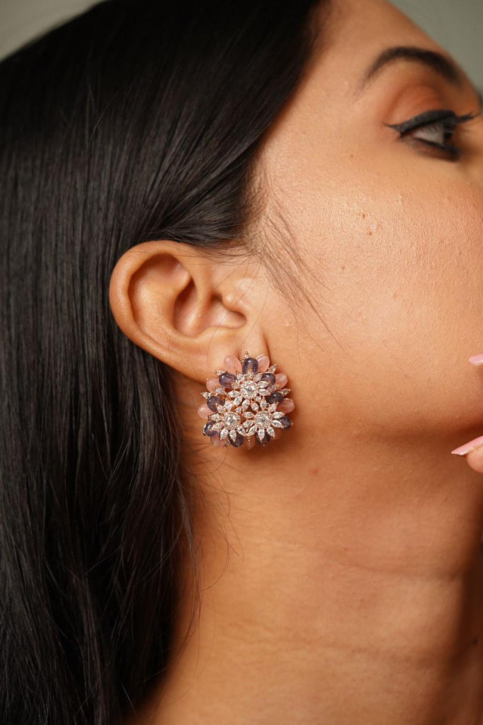 Lab Grown Diamond Stud Earrings | Diamondrensu