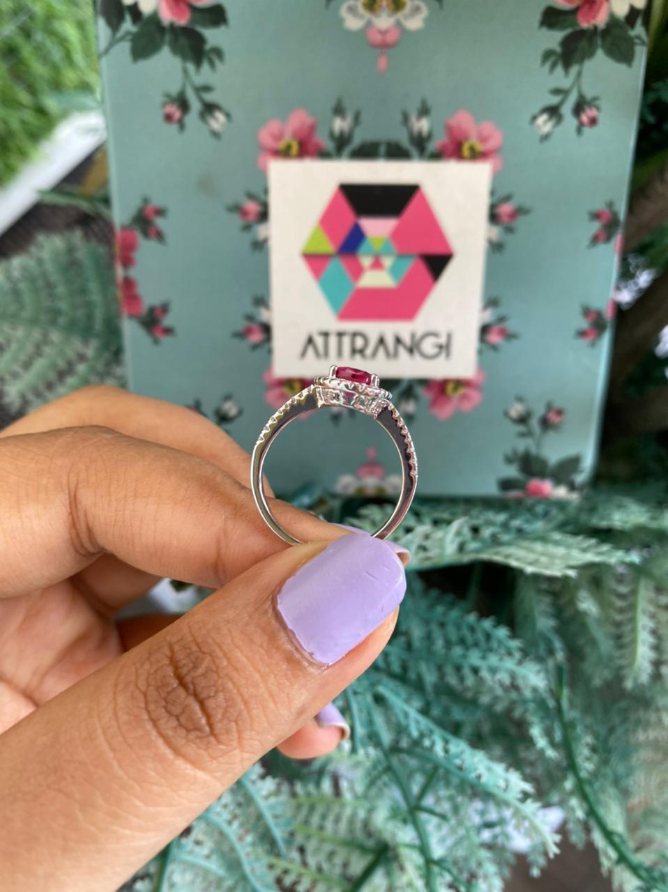 Coloured Solitaire Rings Oval Solitaire Coloured Stone Ring