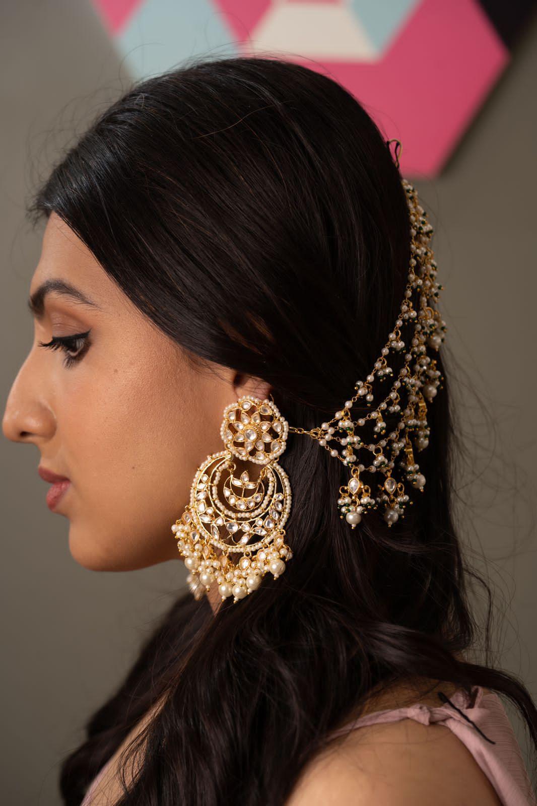 Nayab String Earrings  Retrend Jewels India